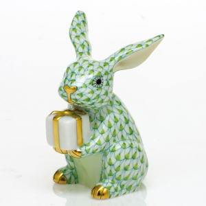 Herend Celebration Bunny - Key Lime