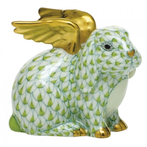 Herend Angel Bunny - Key Lime