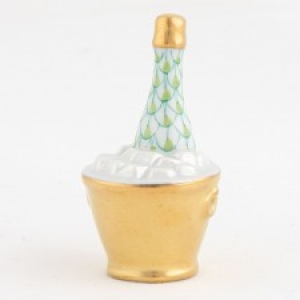 Herend Champagne Bucket - Key Lime