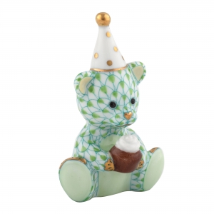 Herend Birthday Bear Key Lime