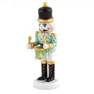 Herend Nutcracker Drummer - Key Lime