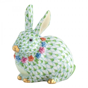 Herend Flower Bunny Key Lime