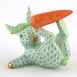 Herend Juggler Bunny - Key Lime