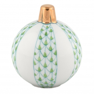 Herend Christmas Ornament - Key Lime