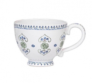 Juliska Villa Seville Chambray Breakfast Cup - 13 oz.