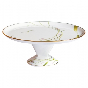 Haviland Amaryllis Footed Cake Platter