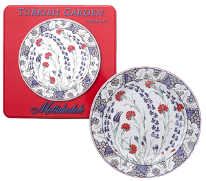 Mottahedeh Turkish Garden Picnic Tin Set / 4