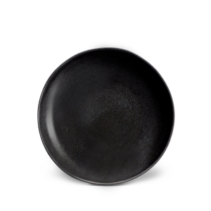 L'Objet Terra Black Soup Plate - 9.25"