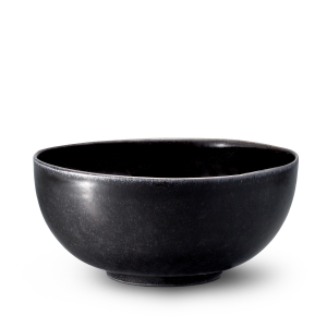 L'Objet Terra Black Salad / Ramen Bowl - 8"