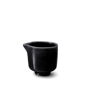 L'Objet Terra Black Sauce Server - 4 oz.