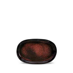 L'Objet Terra Red Oval Platter - Small