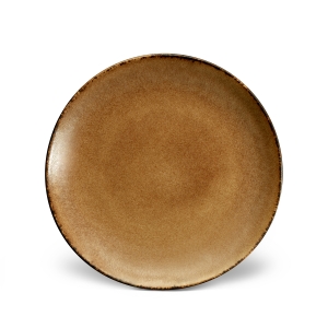 L'Objet Terra Brown Dinner Plate - 10.5"
