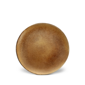 L'Objet Terra Brown Dessert Plate - 8.75"