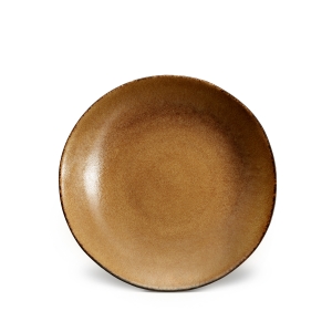 L'Objet Terra Brown Soup Plate - 9.25"
