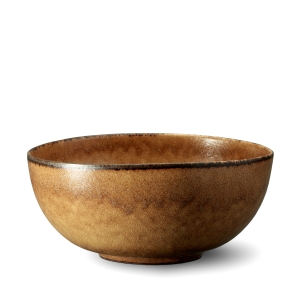 L'Objet Terra Brown Salad / Ramen Bowl - 8"