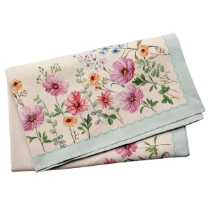 Vietri Tavola Floral Tablecloth - 63 x 102