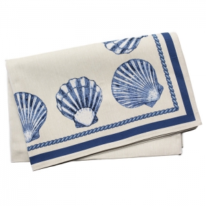 Vietri Tavola Shell Tablecloth - 63 x 102