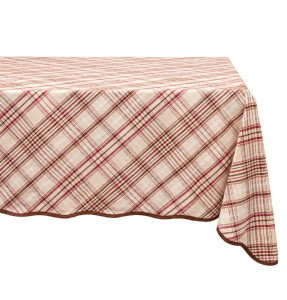 Juliska Harvest Tartan Tablecloth - 60" x 120"