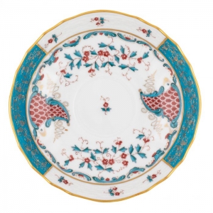 Herend Cornucopia Canton Tea Saucer