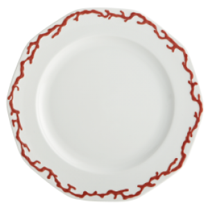 Mottahedeh Barriera Corallina Red Dinner Plate*