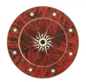 Mottahedeh Tortoise Shell Medallion Service Plate/12" Diameter Mottahedeh Tortoise Shell Medallion Service Plate/12" Diameter