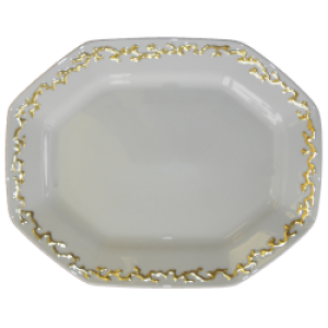 Mottahedeh Barriera Corallina Gold Large Platter Mottahedeh Barriera Corallina Gold Large Platter