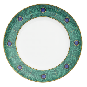 Mottahedeh Malachite Dinner Plate*/10" Diameter