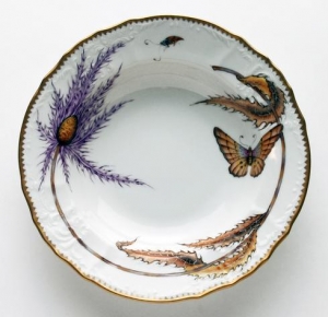 Anna Weatherly Thistle Rim Soup Plate
