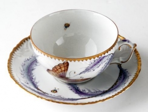 Anna Weatherly Thistle Tea Cup & Saucer
