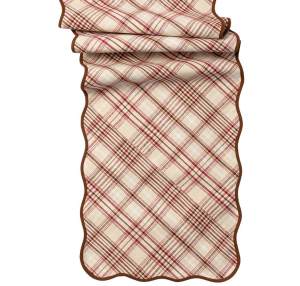Juliska Harvest Tartan Table Runner - 18" x 90"