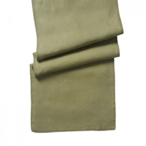 Juliska Berry Scallop Sage Table Runner - 18" x 90"