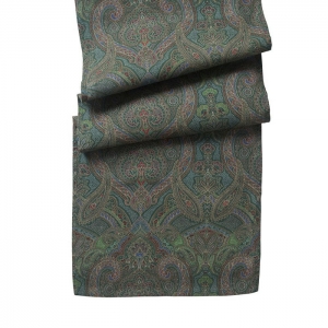 Juliska Paisley Evergreen  Table Runner - 18" x 90"