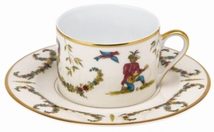 Deshoulieres Songes De XVII Tea Cup - 6.5"