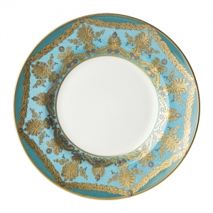 Royal Crown Derby Turquoise Palace Dinner Plate