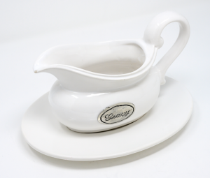 Arte Italica Tuscan Gravy Boat with Saucer
