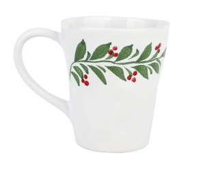 Vietri Aria Holiday Mug