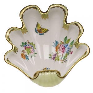 Herend Large Shell Dish - Queen Victoria