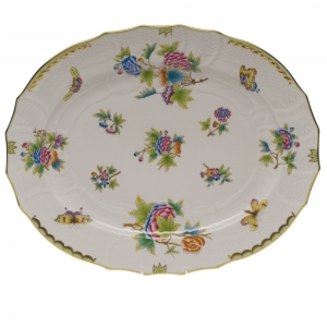 Herend Queen Victoria Turkey Platter - 18"