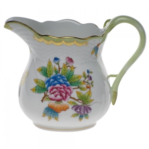 Herend Queen Victoria Milk Pitcher (16 Oz) 4.25"H