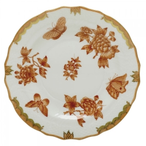 Herend Fortuna Rust Salad Plate - 7.5"