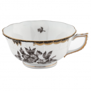 Herend Fortuna Black Tea Cup - 8 oz.