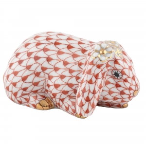 Herend Spring Bunny - Rust