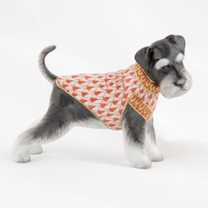 Herend Schnauzer - Rust