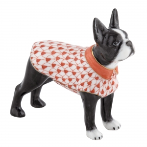 Herend Boston Bull Terrier Rust