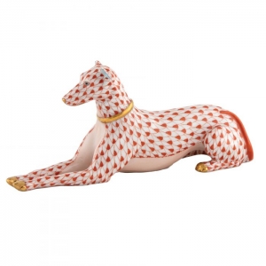 Herend Greyhound - Rust