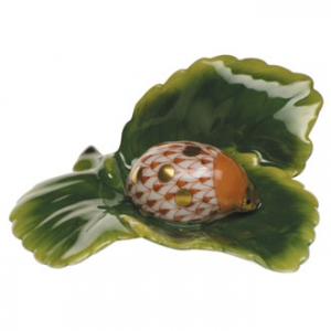 Herend Ladybug Rust