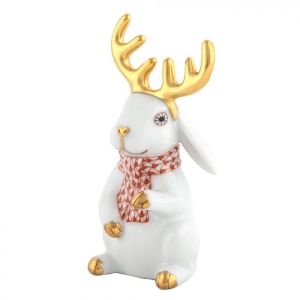 Herend Reindeer Rabbit - Multicolor - Rust