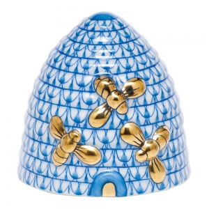 Herend Beehive - Blue