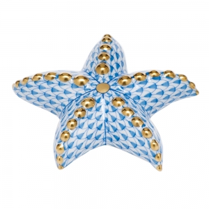 Herend Puffy Starfish Puffy Starfish - Blue