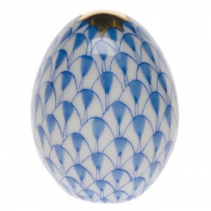 Herend Miniature Egg - Blue